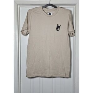 Pendleton Western T Shirt Men's Size Medium Whiskey Let Her‎ Buck Tan